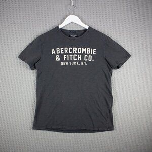 Abercrombie & Fitch Logo Tee Mens Medium
